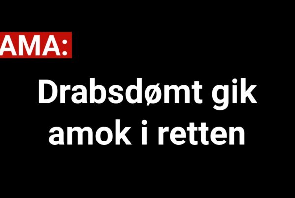 DRAMA: Drabsdømt gik amok i retten