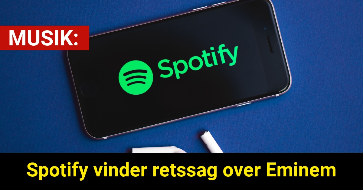 Spotify vinder retssag over Eminem