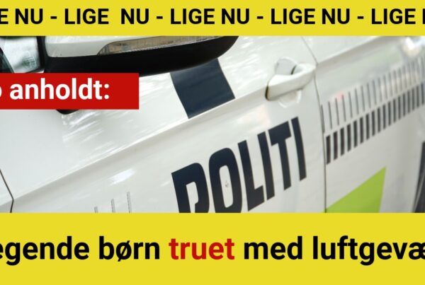 To anholdt: Legende børn truet med luftgevær