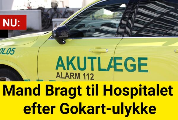 Mand Bragt til Hospitalet efter Gokart-ulykke