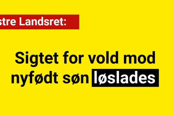 Østre Landsret: Sigtet for vold mod nyfødt søn løslades