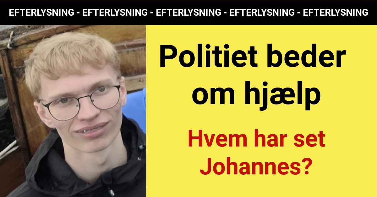 Politi efterlyser 17-årig: 'Frygter for hans helbred'