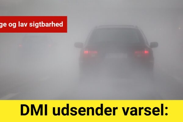 DMI udsender varsel: Tæt tåge og lav sigtbarhed