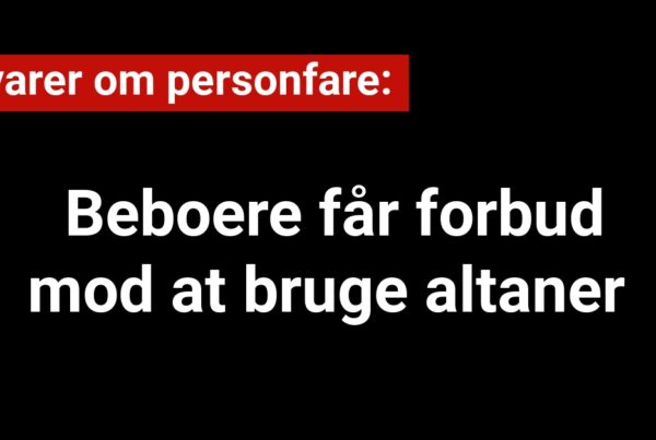 Advarer om personfare: Beboere får forbud mod at bruge altaner