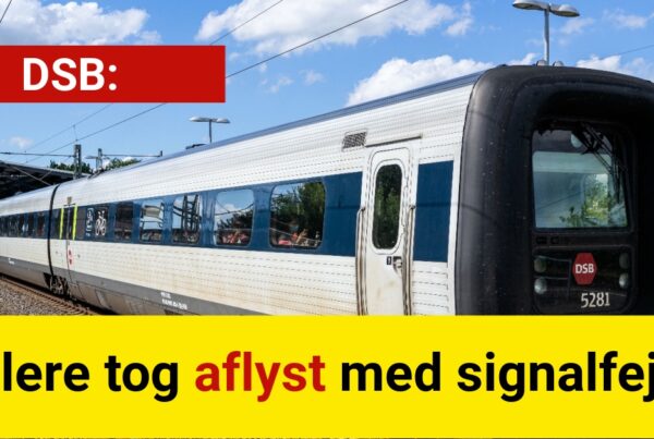 DSB: Flere tog aflyst med signalfejl