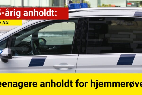 Teenagere anholdt for hjemmerøveri - Krimi