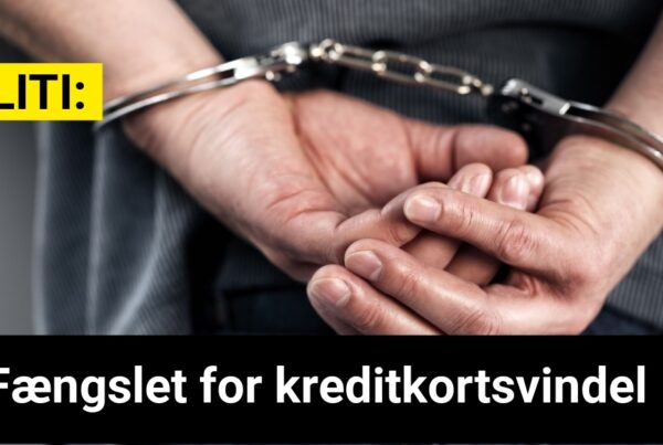 Fængslet for kreditkortsvindel