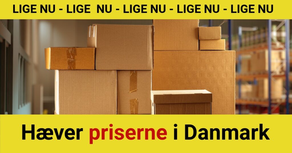 Hæver priserne i Danmark