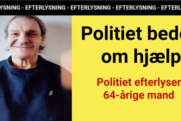 Politiet efterlyser 64-årige mand