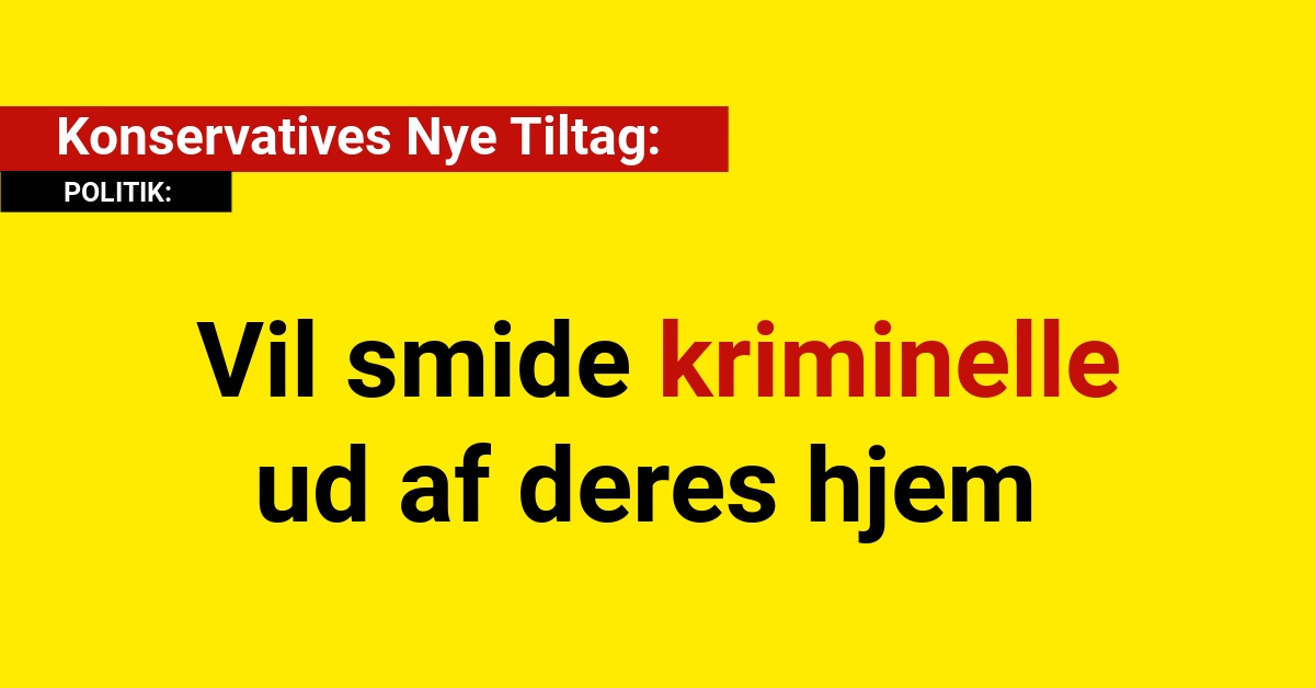 Konservatives Nye Tiltag: