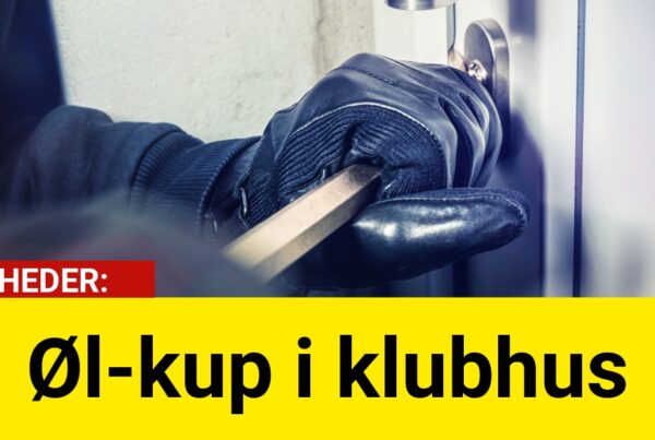 Øl-kup i klubhus - Krimi