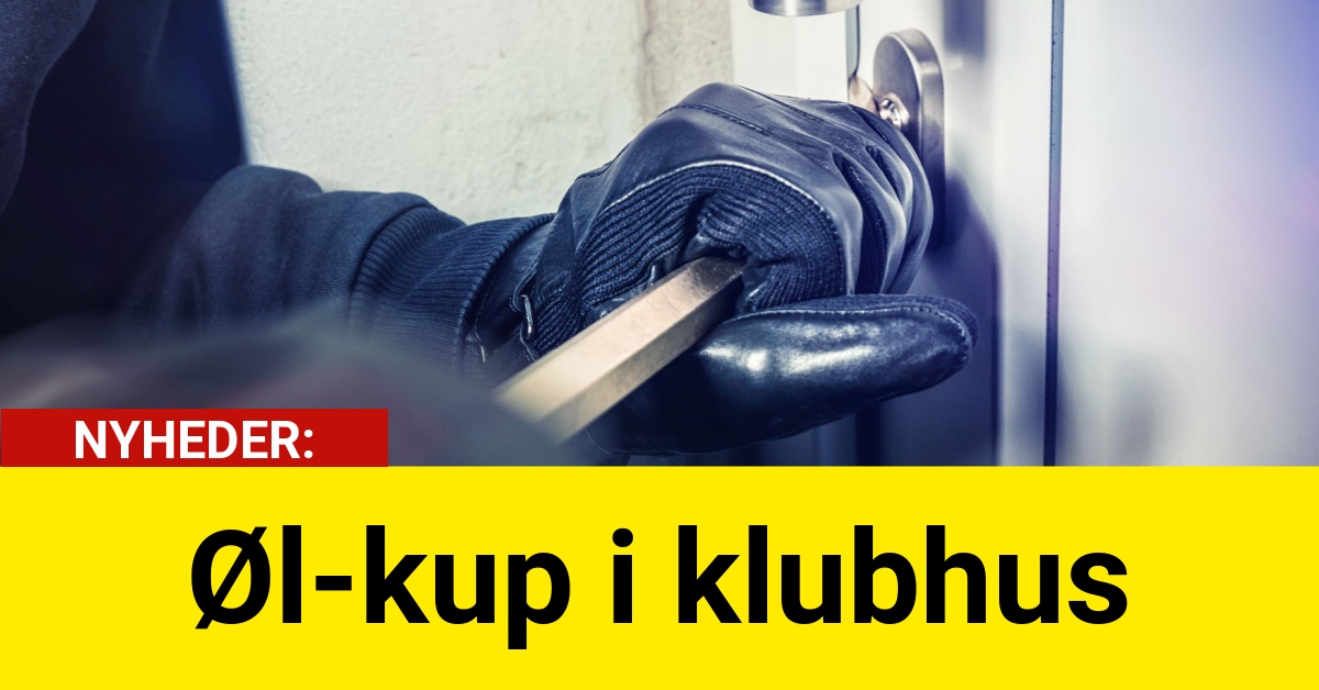 Øl-kup i klubhus - Krimi