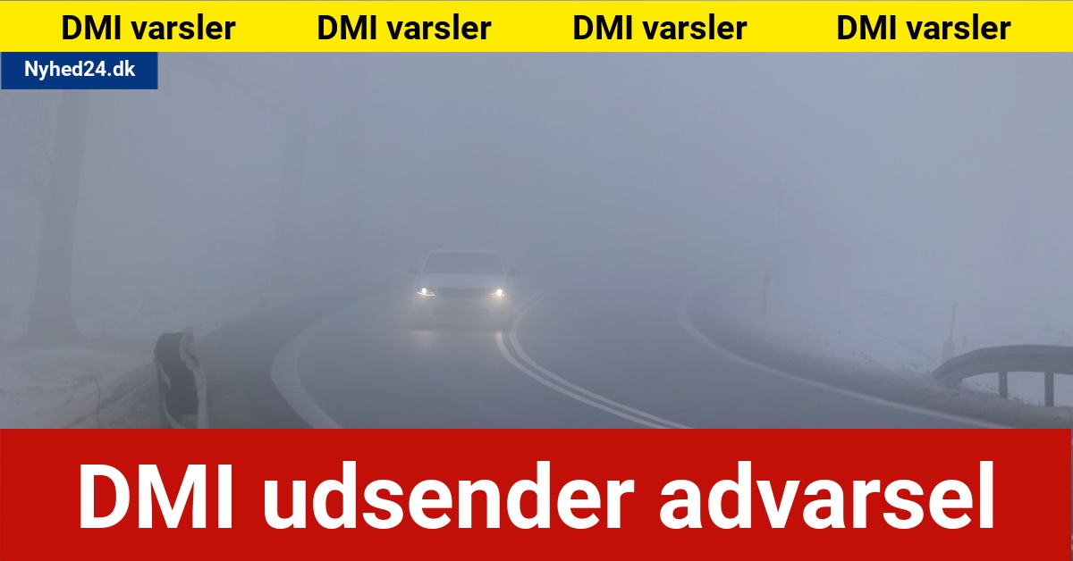 DMI udsender advarsel