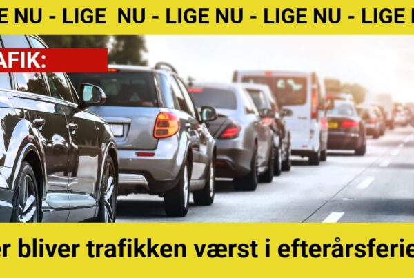 Her bliver trafikken værst i efterårsferien