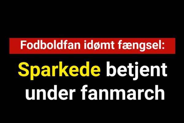 Fodboldfan idømt fængsel: