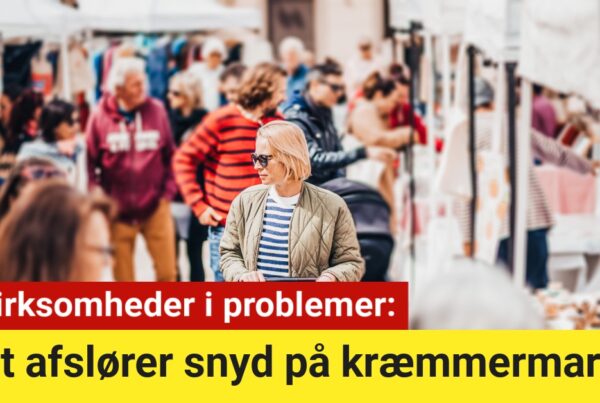 Skat afslører snyd på kræmmermarked: 27 virksomheder i problemer