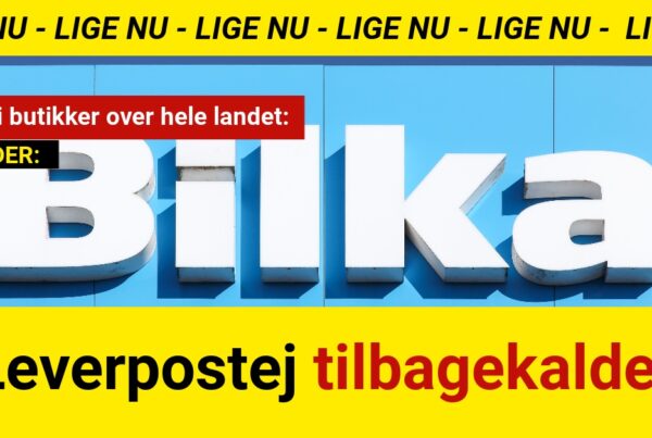 Solgt i butikker over hele landet: Leverpostej tilbagekaldes