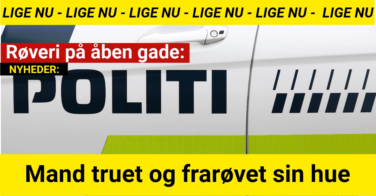 Røveri på åben gade: