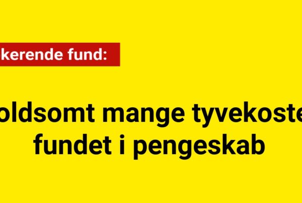 Chokerende fund: Voldsomt mange tyvekoster fundet i pengeskab