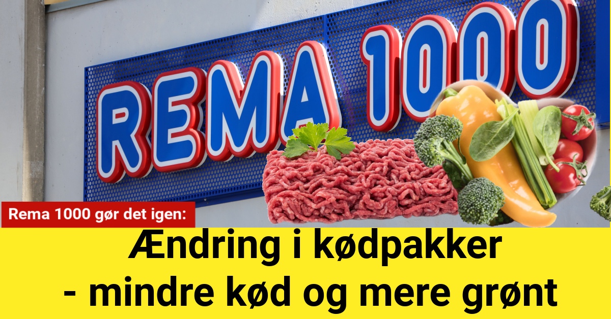 Rema 1000 gør det igen: