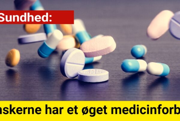 Danskerne har et øget medicinforbrug