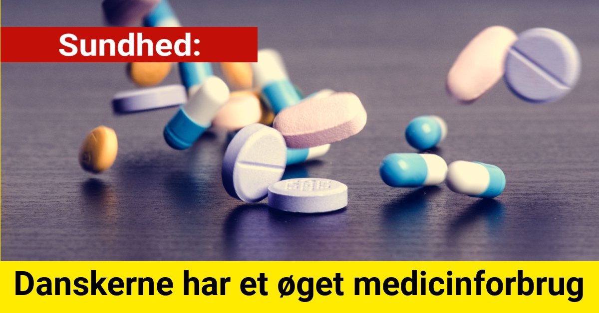 Danskerne har et øget medicinforbrug