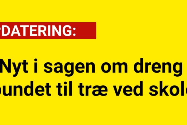 Nyt i sagen om dreng bundet til træ ved skole