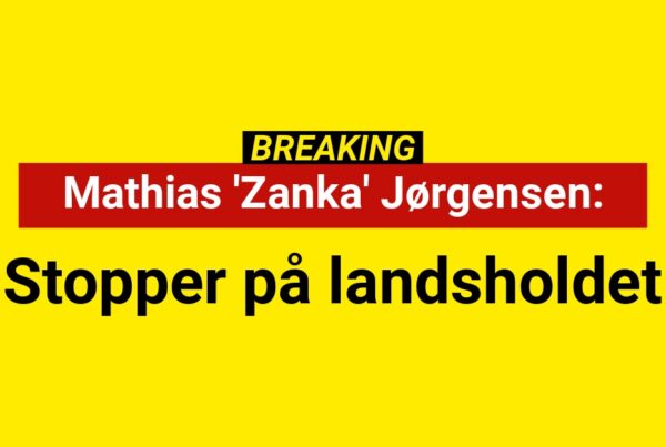 BREAKING: Zanka stopper på landsholdet