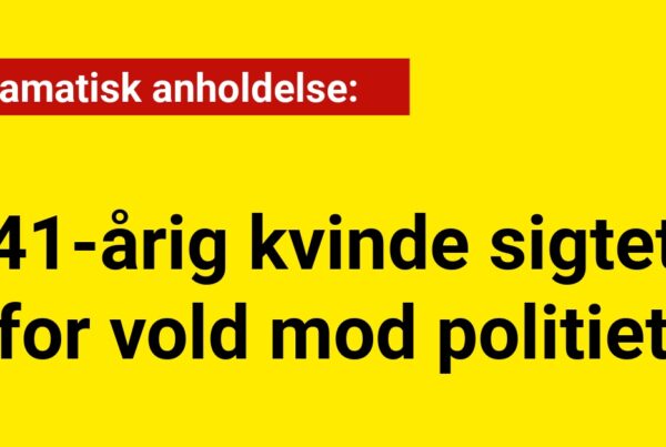 Dramatisk anholdelse: