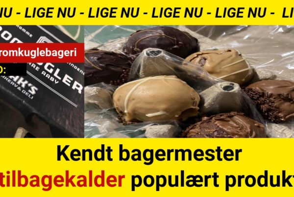 Kendt bagermester tilbagekalder populært produkt 