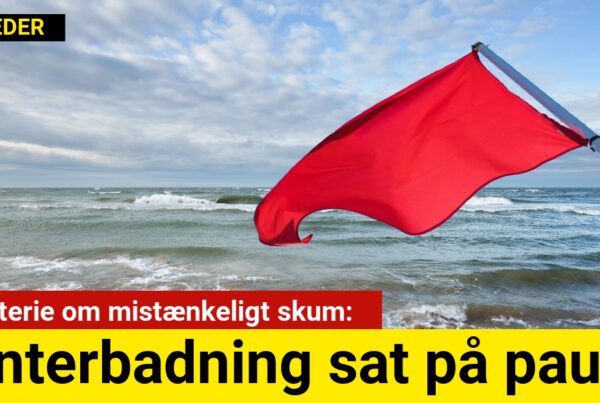 Mysterie om mistænkeligt skum: Vinterbadning sat på pause