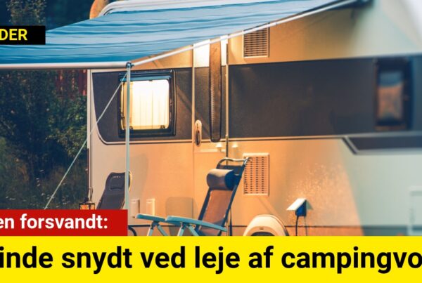 Ferien forsvandt: Kvinde snydt ved leje af campingvogn