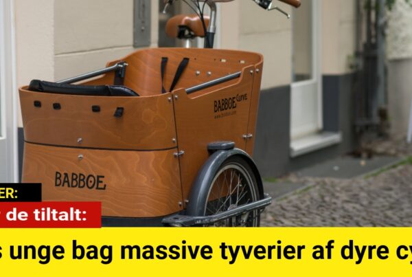 Seks unge bag massive tyverier af dyre cykler: Nu er de tiltalt