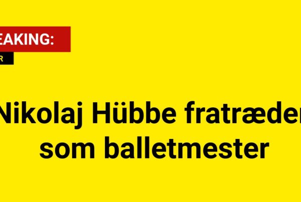 Nikolaj Hübbe fratræder som balletmester