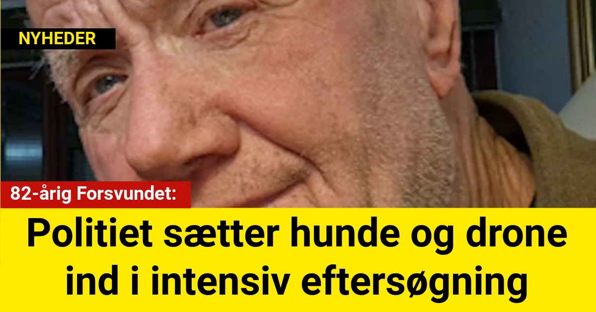 82-årig Forsvundet: