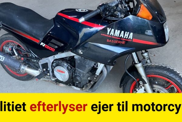 Politiet efterlyser ejer til motorcykel