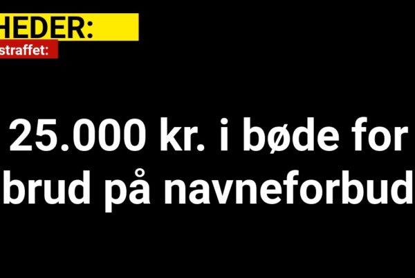 kvinde straffet: