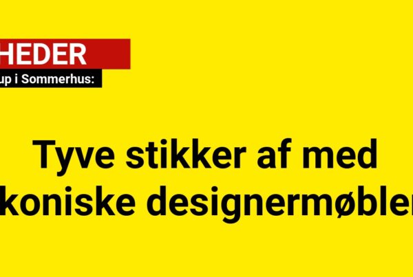 Designkup i Sommerhus: Tyve stikker af med ikoniske designermøbler