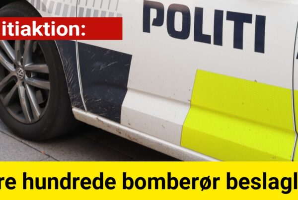 Politiaktion: Flere hundrede bomberør beslaglagt