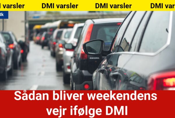 Sådan bliver weekendens vejr ifølge DMI