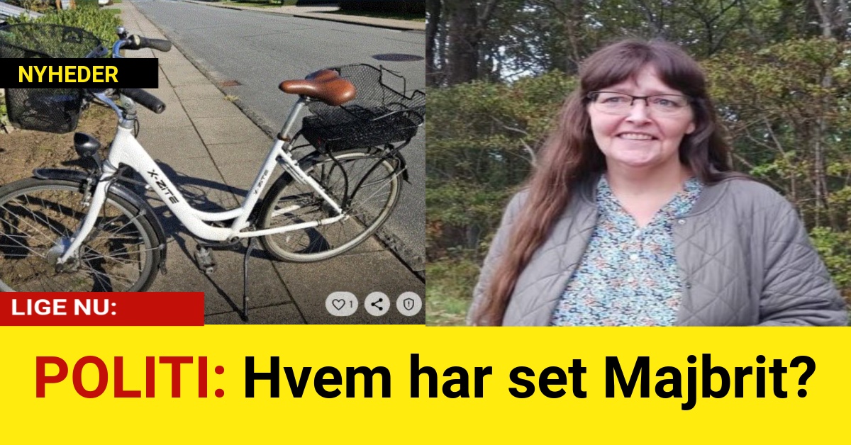 POLITI: Hvem har set Majbrit?