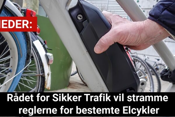 Rådet for Sikker Trafik vil stramme reglerne for bestemte Elcykler