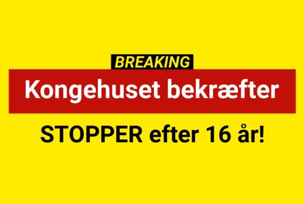 BREAKING: Kongehuset bekræfter fratræden