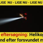 Stor eftersøgning: Helikopter sat ind efter forsvundet mand