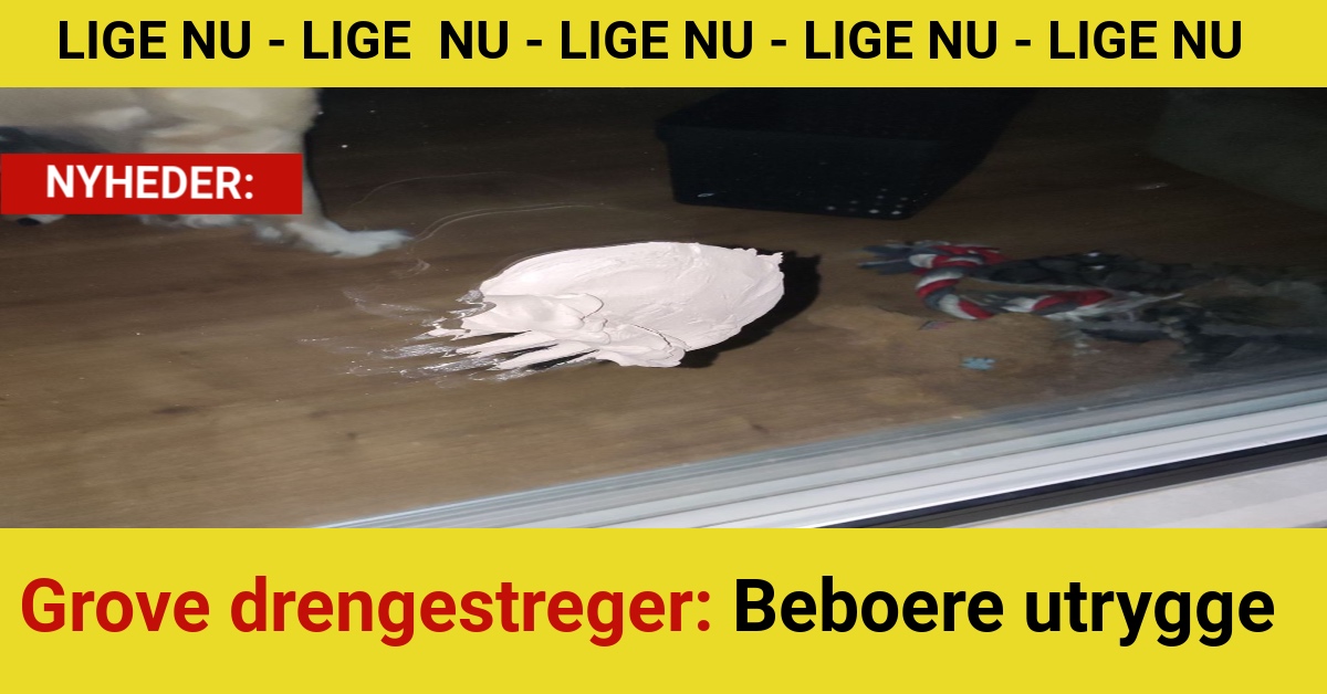 Grove drengestreger: Beboere utrygge