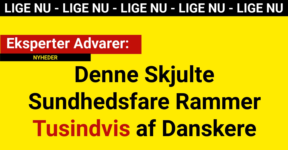 Eksperter Advarer: