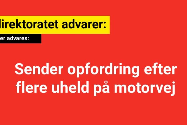 Sender opfordring efter flere uheld på motorvej