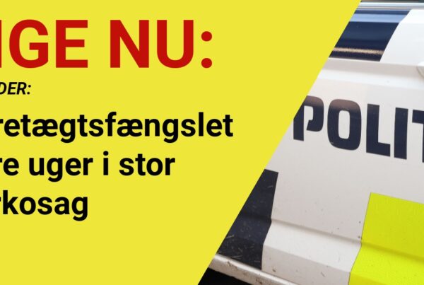 Varetægtsfængslet i fire uger i stor narkosag