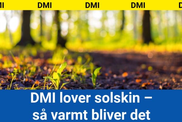 DMI lover solskin – så varmt bliver det