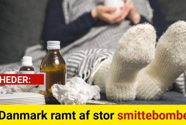 Danmark ramt af stor smittebombe